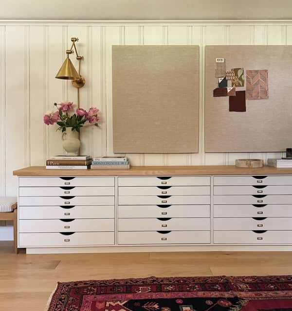 Frameless Linen Pin Board