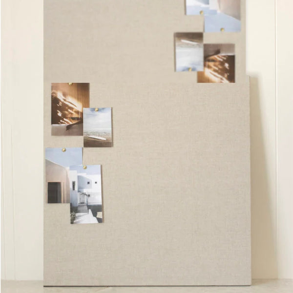 Frameless Linen Pin Board